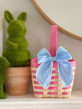 ISABELLE - Large Classic Easter Bows on Alligator Clip