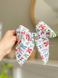 SABELLE - XL Bows on Bows with an  Alligator Clip