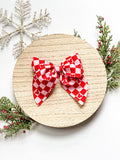 ISABELLE - Magical Mouse Christmas Bows on Alligator Clips