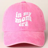 Embroidered "In My Mom Era" Baseball Cap