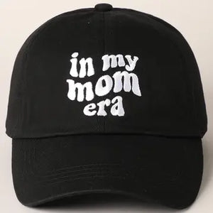 Embroidered "In My Mom Era" Baseball Cap