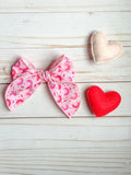 ISABELLE - Large Hand Tied Valentine Bow