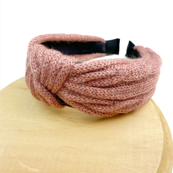 Sweater Knit Knotted Headband