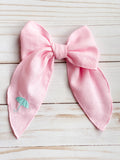 ISABELLE - XL Embroidered Umbrella Bow